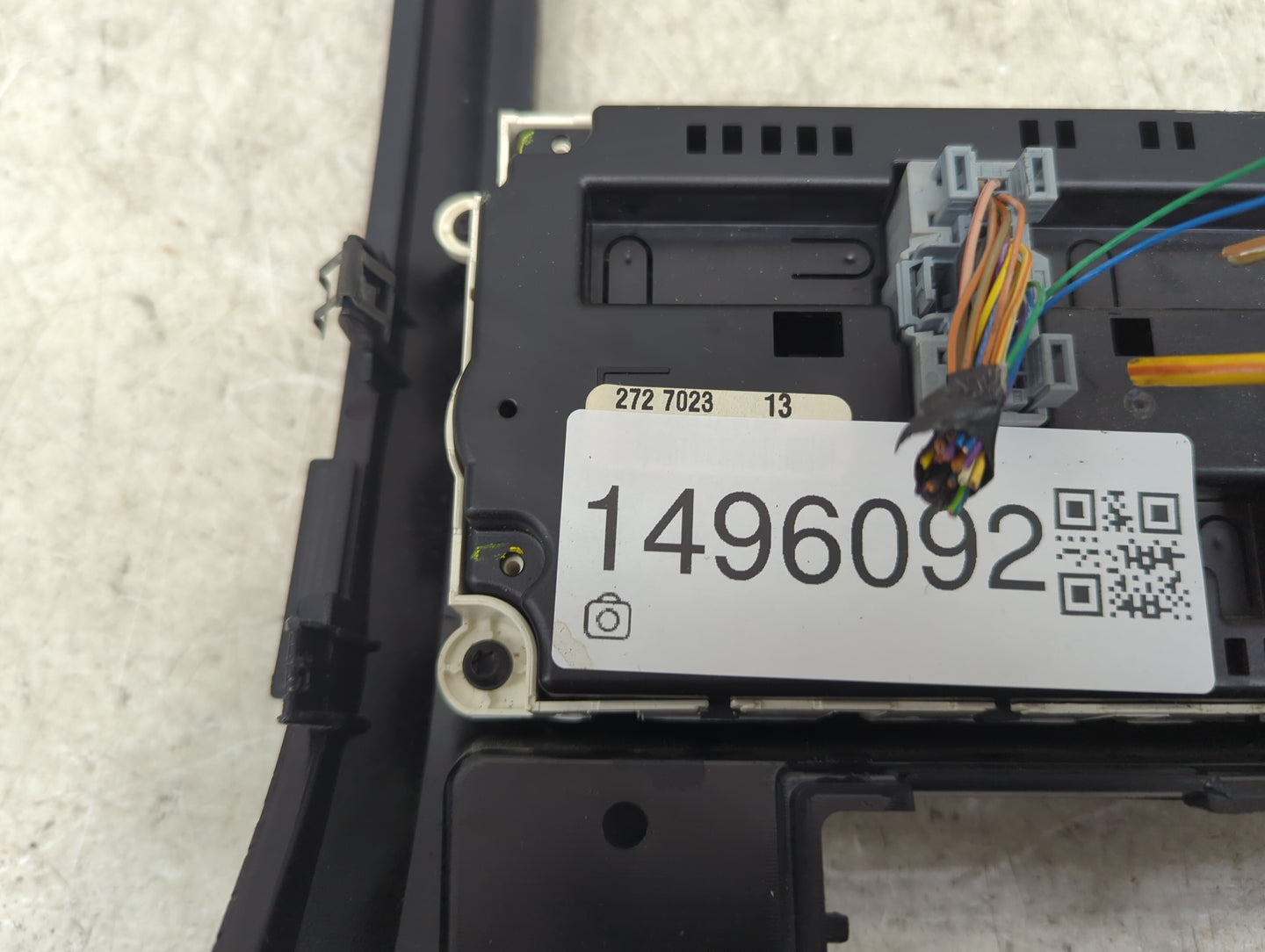 2013-2014 Ford F-150 Climate Control Module Temperature AC/Heater Replacement P/N:272 7023 Fits Fits 2013 2014 OEM Used Auto