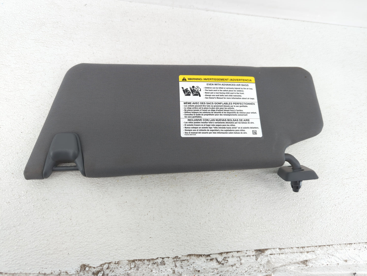 2011-2014 Ford F-150 Sun Visor Shade Replacement Passenger Right Mirror Fits Fits 2011 2012 2013 2014 OEM Used Auto Parts - 