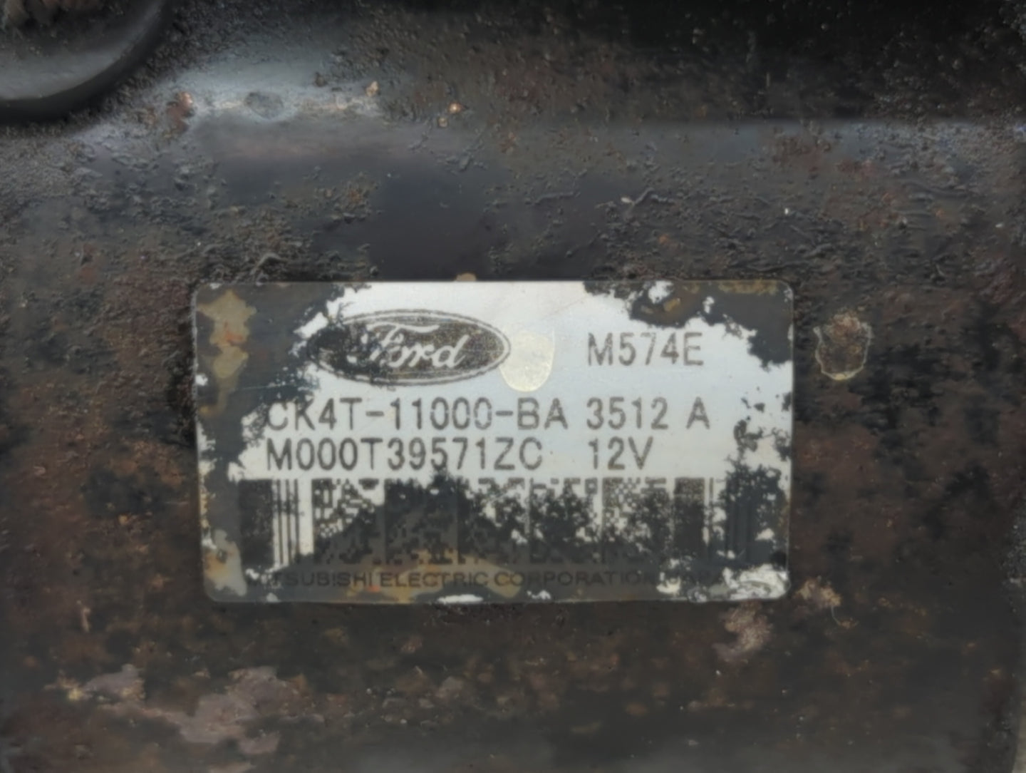 2011-2014 Ford F-150 Car Starter Motor Solenoid OEM P/N:CK4T-11000-BA Fits Fits 2011 2012 2013 2014 2015 OEM Used Auto Parts