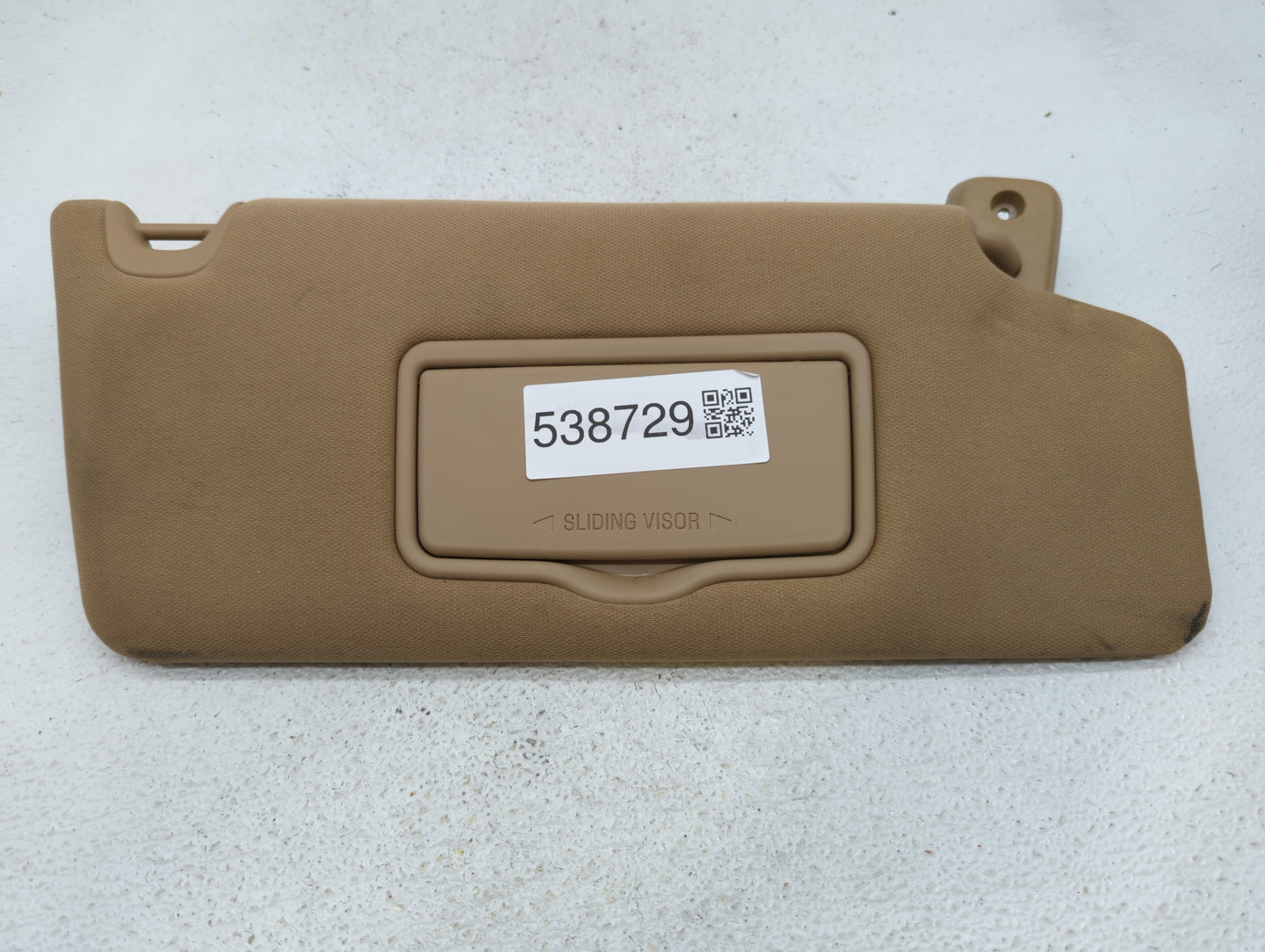 2010-2014 Ford F-150 Sun Visor Shade Replacement Passenger Right Mirror Fits Fits 2010 2011 2012 2013 2014 OEM Used Auto Par