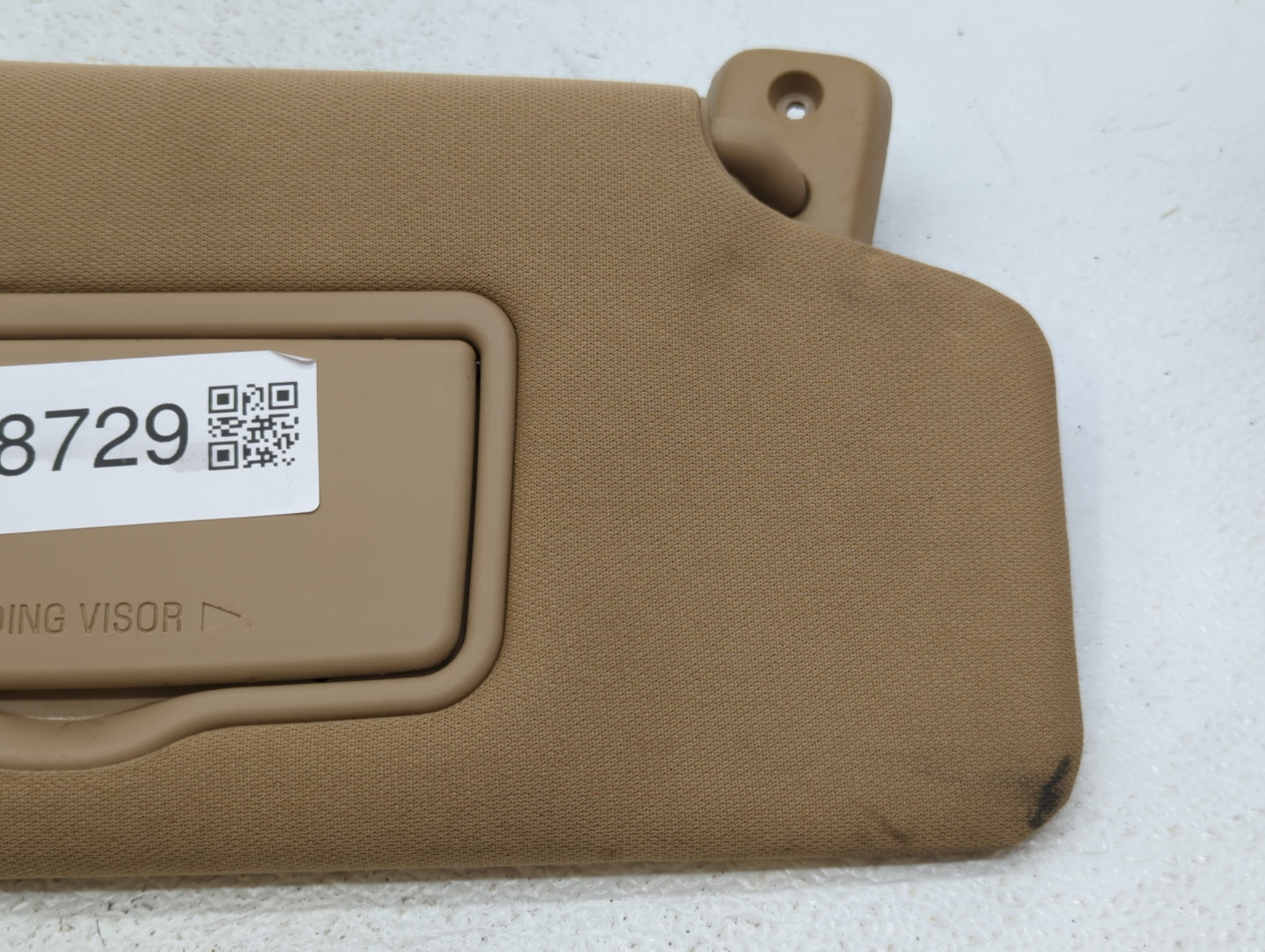 2010-2014 Ford F-150 Sun Visor Shade Replacement Passenger Right Mirror Fits Fits 2010 2011 2012 2013 2014 OEM Used Auto Par