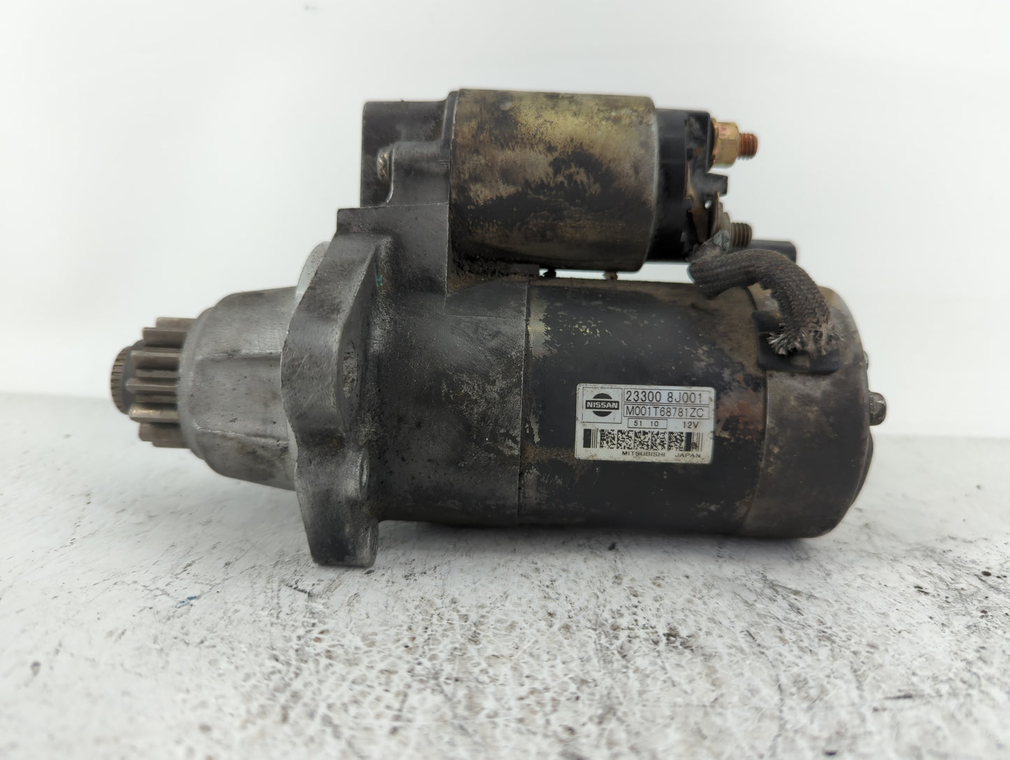 2011-2014 Ford F-150 Car Starter Motor Solenoid OEM P/N:23300 8J001 Fits Fits 2011 2012 2013 2014 2015 OEM Used Auto Parts -