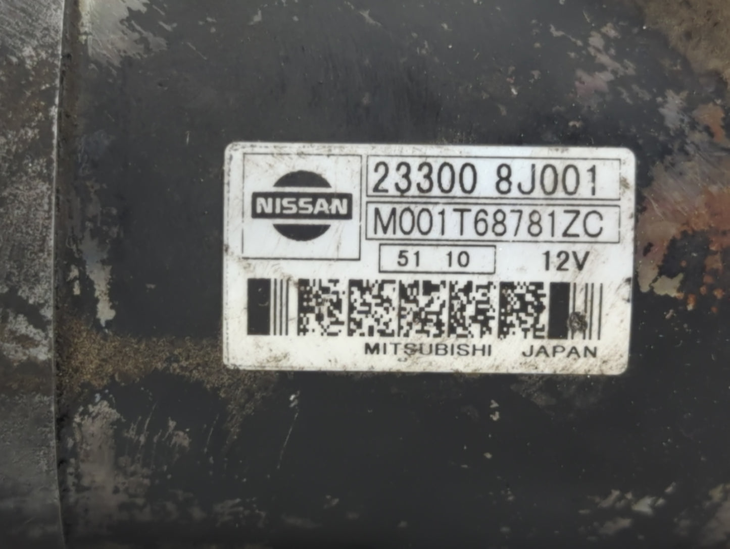 2011-2014 Ford F-150 Car Starter Motor Solenoid OEM P/N:23300 8J001 Fits Fits 2011 2012 2013 2014 2015 OEM Used Auto Parts -