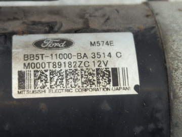2013 Ford F-150 Car Starter Motor Solenoid OEM P/N:3514 BB5T-11000-BA Fits Fits 2012 2014 2015 2016 2017 2018 2019 2020 OEM Used Auto Parts