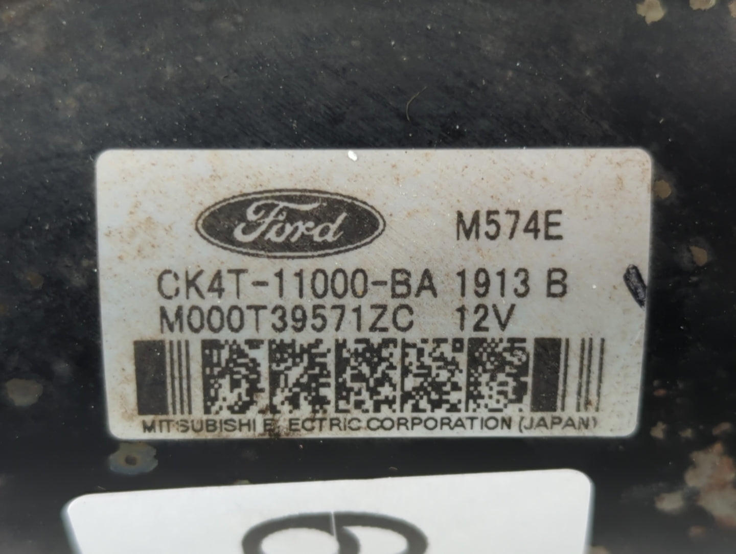 2011-2014 Ford F-150 Car Starter Motor Solenoid OEM P/N:M000T39571ZC CK4T-11000-BA Fits Fits 2011 2012 2013 2014 2015 OEM Us