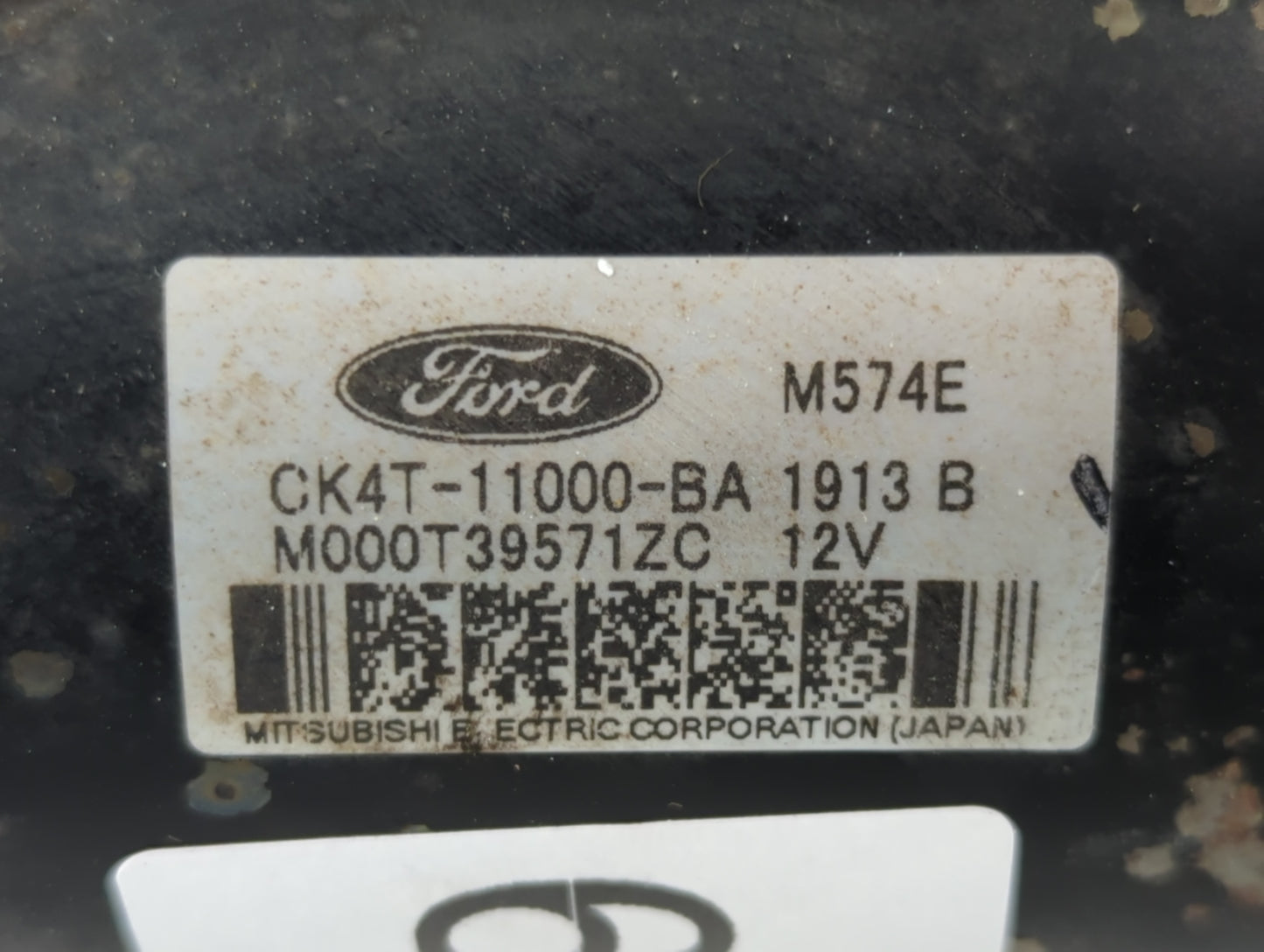 2011-2014 Ford F-150 Car Starter Motor Solenoid OEM P/N:M000T39571ZC CK4T-11000-BA Fits Fits 2011 2012 2013 2014 2015 OEM Us