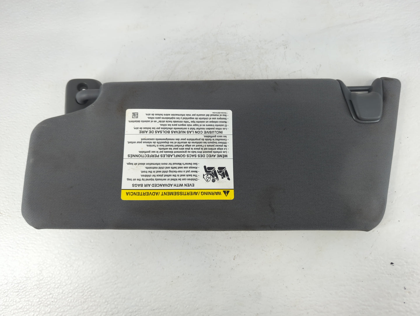 2011-2014 Ford F-150 Sun Visor Shade Replacement Passenger Right Mirror Fits Fits 2011 2012 2013 2014 OEM Used Auto Parts - 