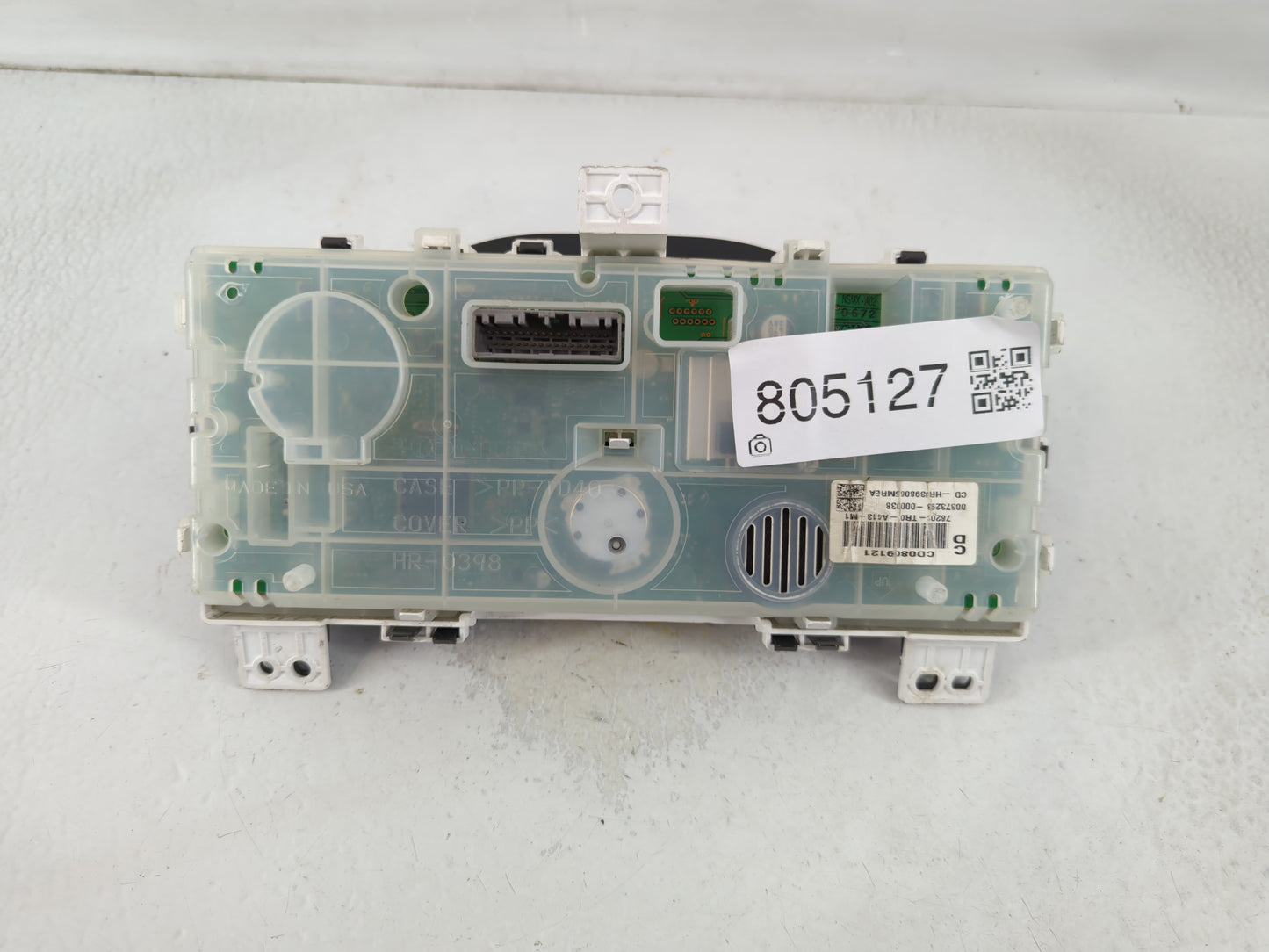 2013 Ford F-150 Instrument Cluster Speedometer Gauges P/N:78200-TR3-A413-M1 Fits OEM Used Auto Parts - Oemusedautoparts1.com