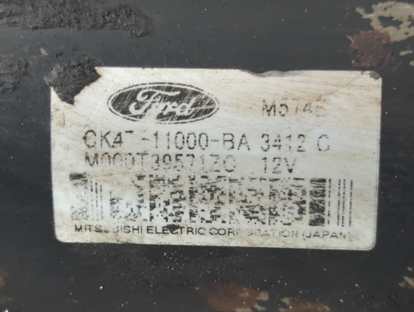 2011-2014 Ford F-150 Car Starter Motor Solenoid OEM P/N:M000T39571Z0 CK4T-11000-BA Fits Fits 2011 2012 2013 2014 2015 OEM Us