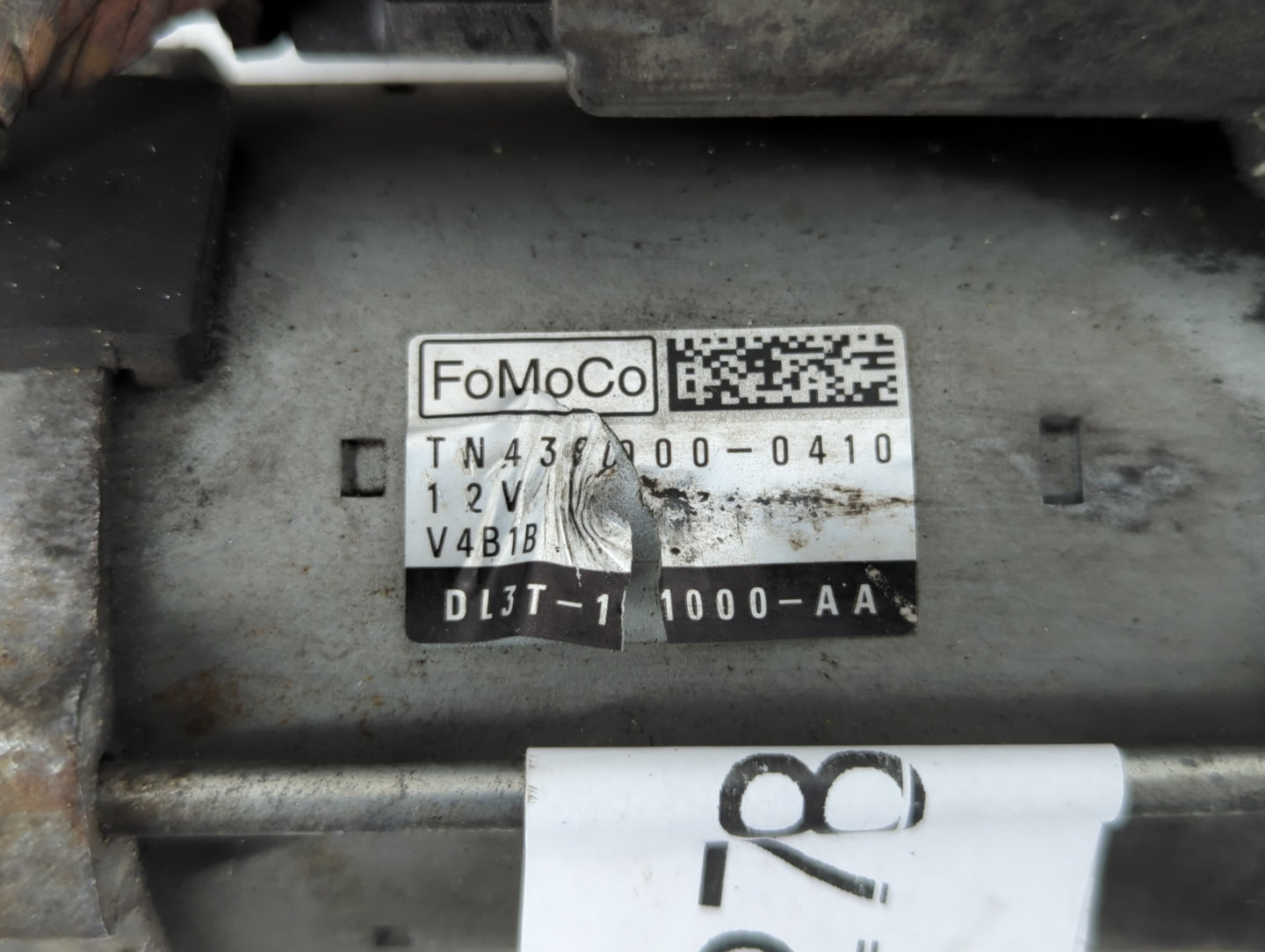 2013-2015 Ford F-150 Car Starter Motor Solenoid OEM P/N:DL3T-11000-AA Fits Fits 2013 2014 2015 2016 2017 2018 2019 OEM Used 