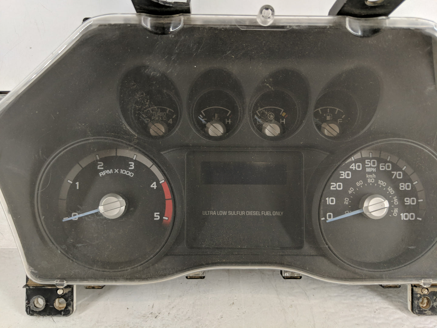 2013 Ford F-250 Super Duty Instrument Cluster Speedometer Gauges P/N:DC3T-10849-EF Fits OEM Used Auto Parts - Oemusedautopar