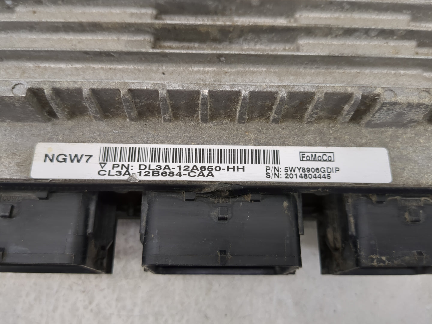 2013 Ford F150 PCM Engine Control Computer ECU ECM PCU OEM P/N:DL3A-12A650-HH CL3A-12B684-CAA, 5WY8906GDIP Fits Fits 2014 OE