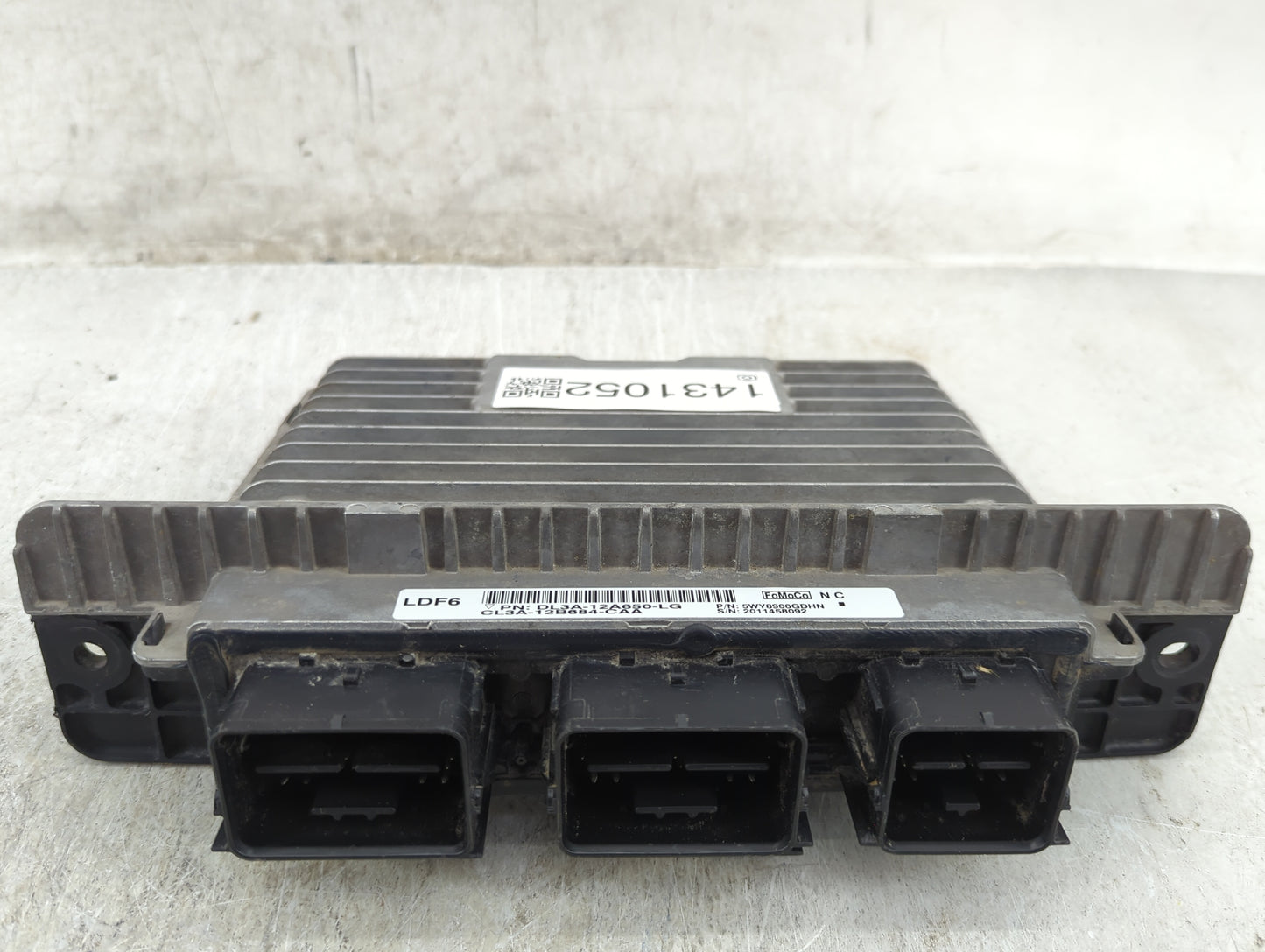 2013 Ford F150 PCM Engine Control Computer ECU ECM PCU OEM P/N:DL3A-12A650-LG 5WY8906GDHN Fits Fits 2014 OEM Used Auto Parts
