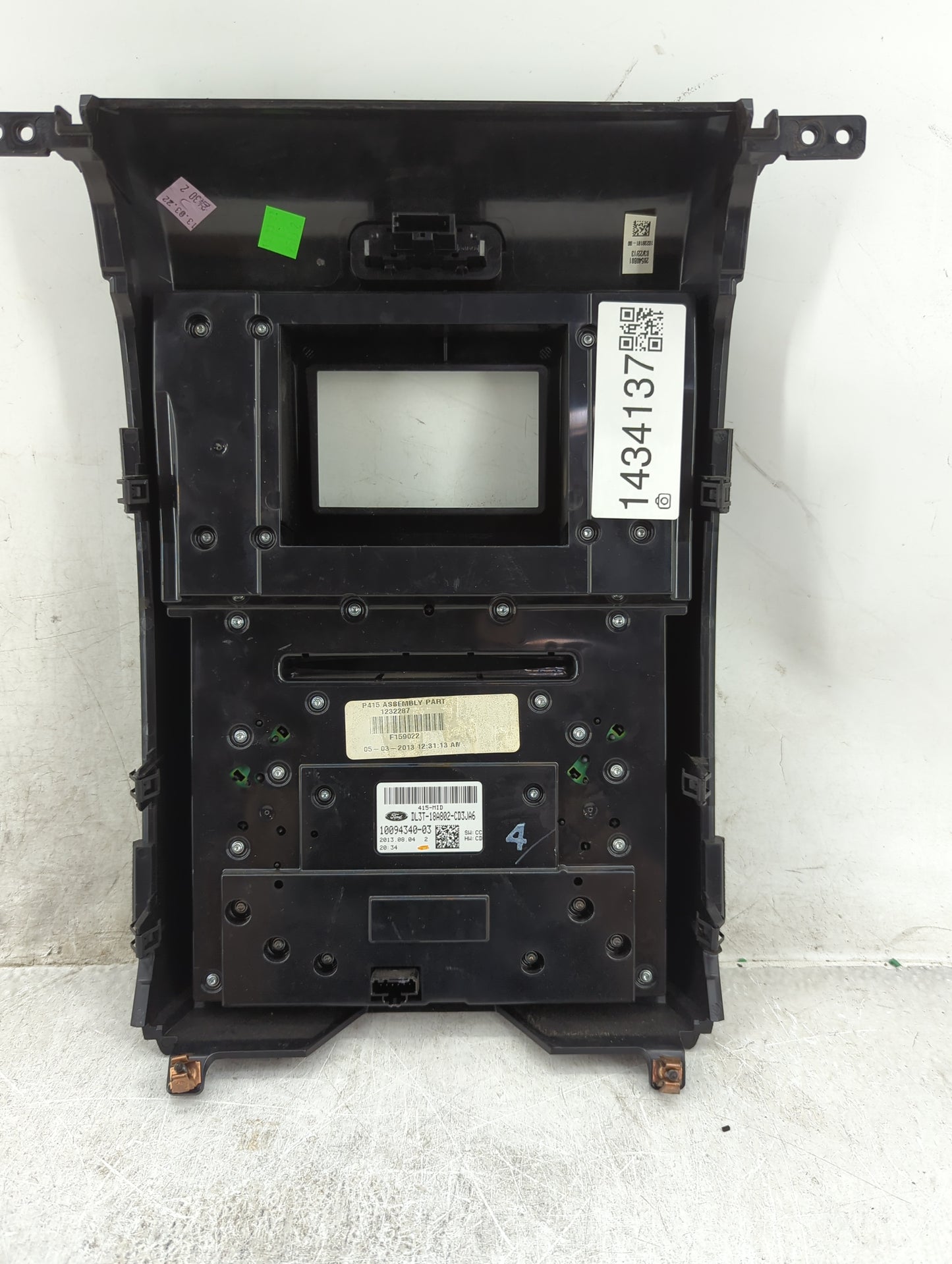 Ford F150 Radio Control Panel Black - Oemusedautoparts1.com