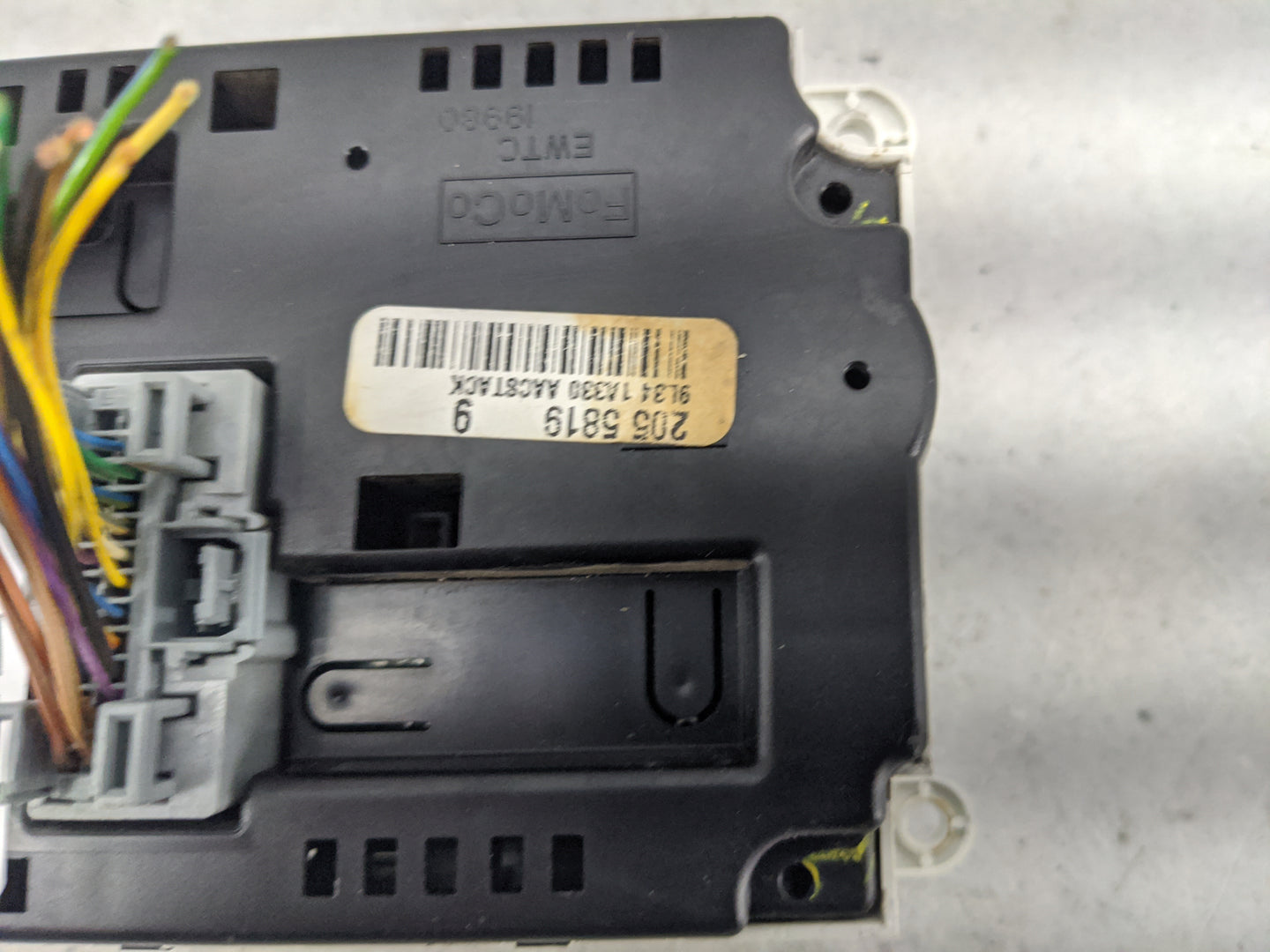 2013 Ford F150 Climate Control Module Temperature AC/Heater Replacement P/N:9L3T-19980-AC AL34-19980-AC Fits Fits 2014 OEM U