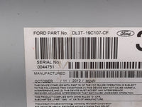 2013 Ford F150 Radio AM FM Cd Player Receiver Replacement P/N:PU-3463A-E DL3T-19C107-CF Fits OEM Used Auto Parts - Oemusedau