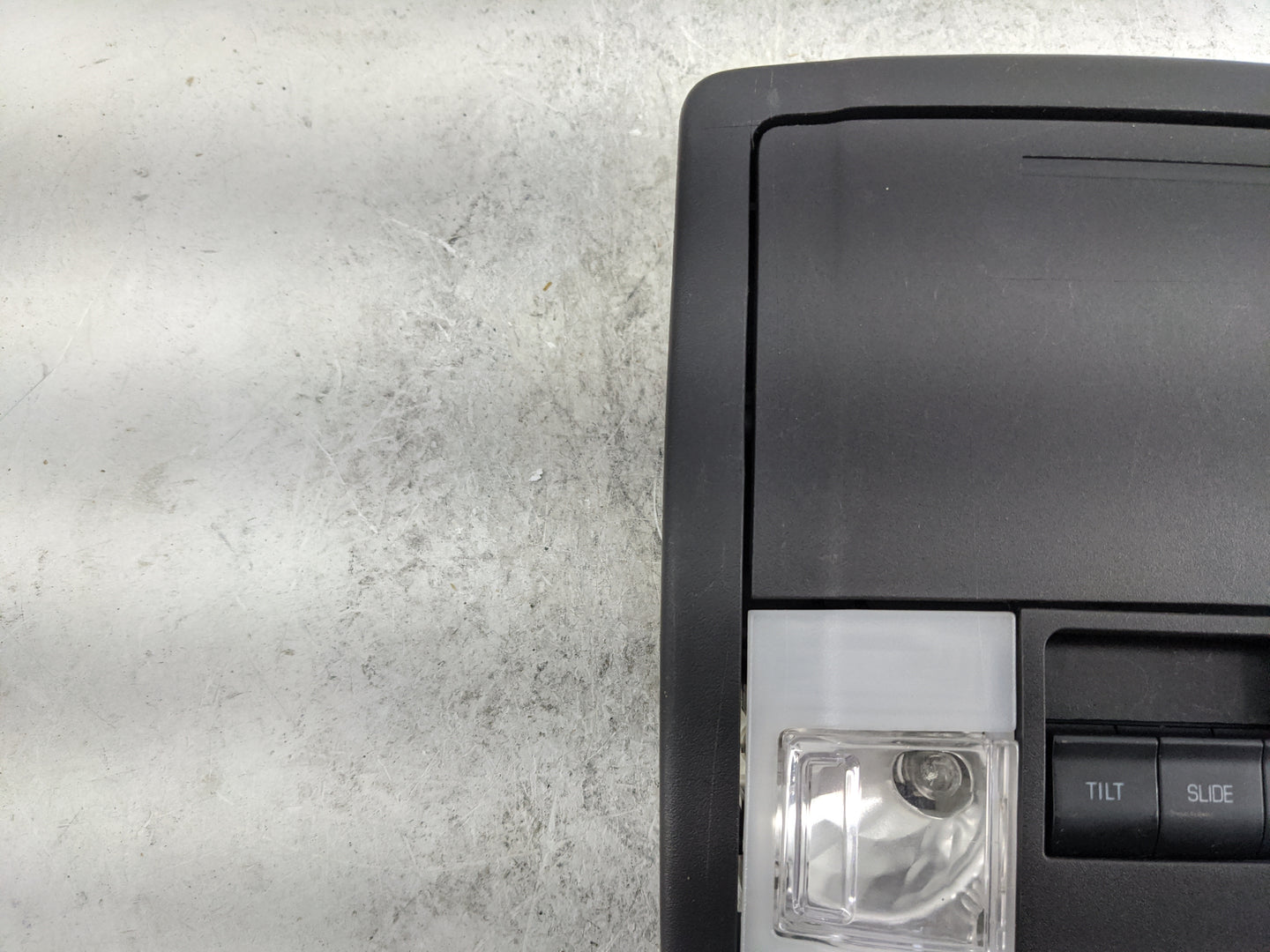Ford F150 Overhead Console W/rear Climate Control Black - Oemusedautoparts1.com