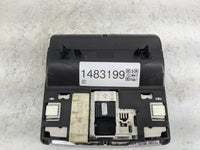 Ford F150 Overhead Console W/rear Climate Control Black - Oemusedautoparts1.com