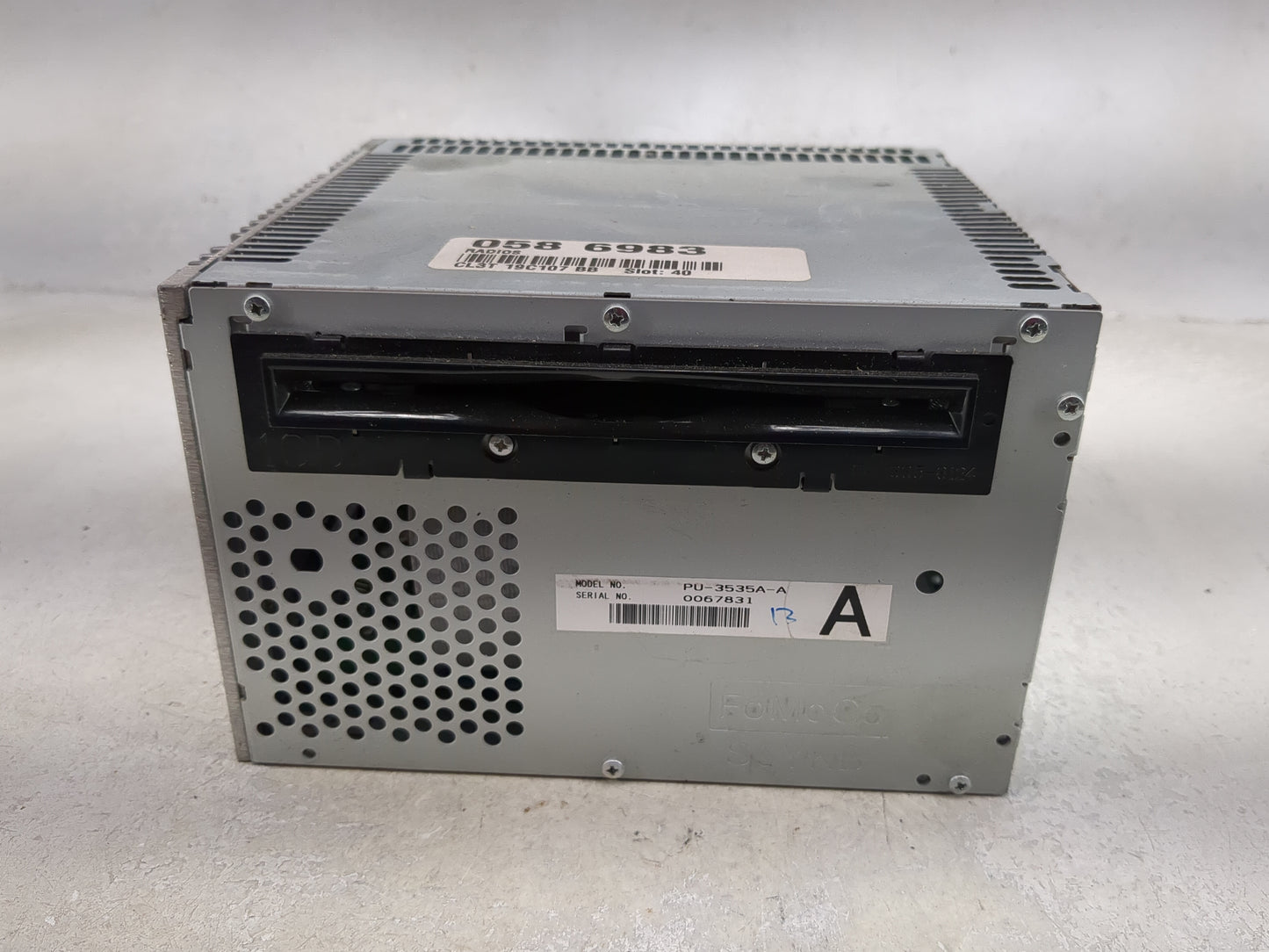 2013 Ford F150 Radio AM FM Cd Player Receiver Replacement P/N:PU-3535A-A CL3T 19C107 BB Fits OEM Used Auto Parts - Oemusedau
