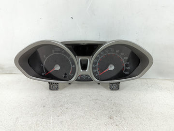 2013 Ford Fiesta Instrument Cluster Speedometer Gauges P/N:DE8T-10849-BA DE8T-10849-CC Fits OEM Used Auto Parts - Oemusedaut