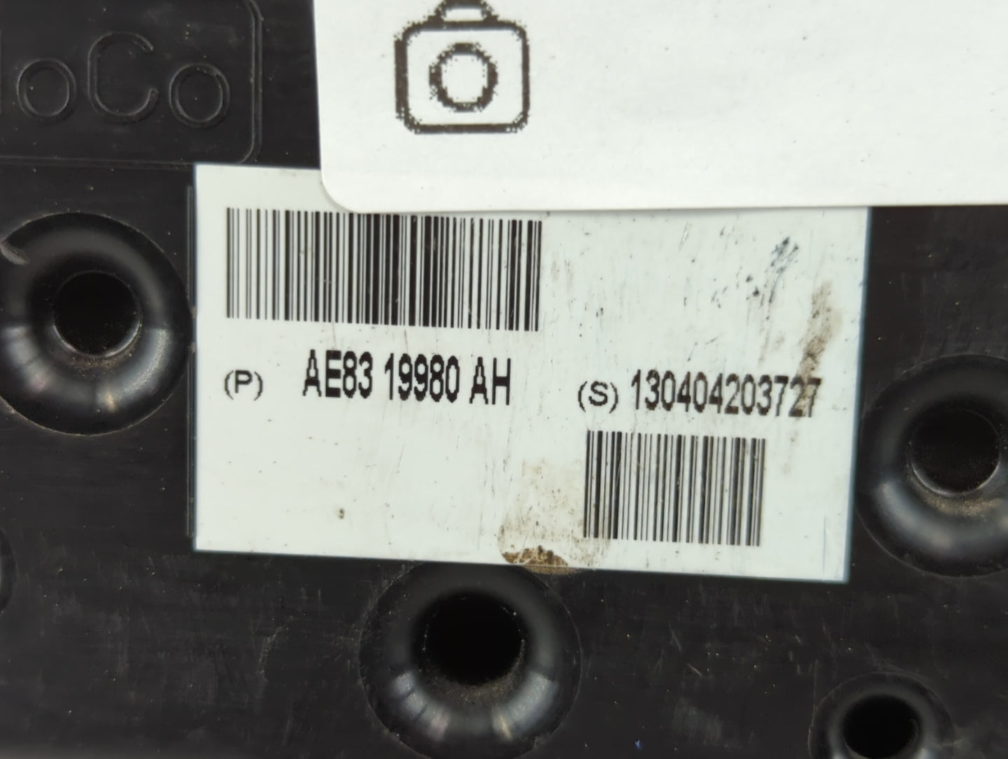 2011-2013 Ford Fiesta Climate Control Module Temperature AC/Heater Replacement P/N:AE83 19980 AH Fits Fits 2011 2012 2013 OE