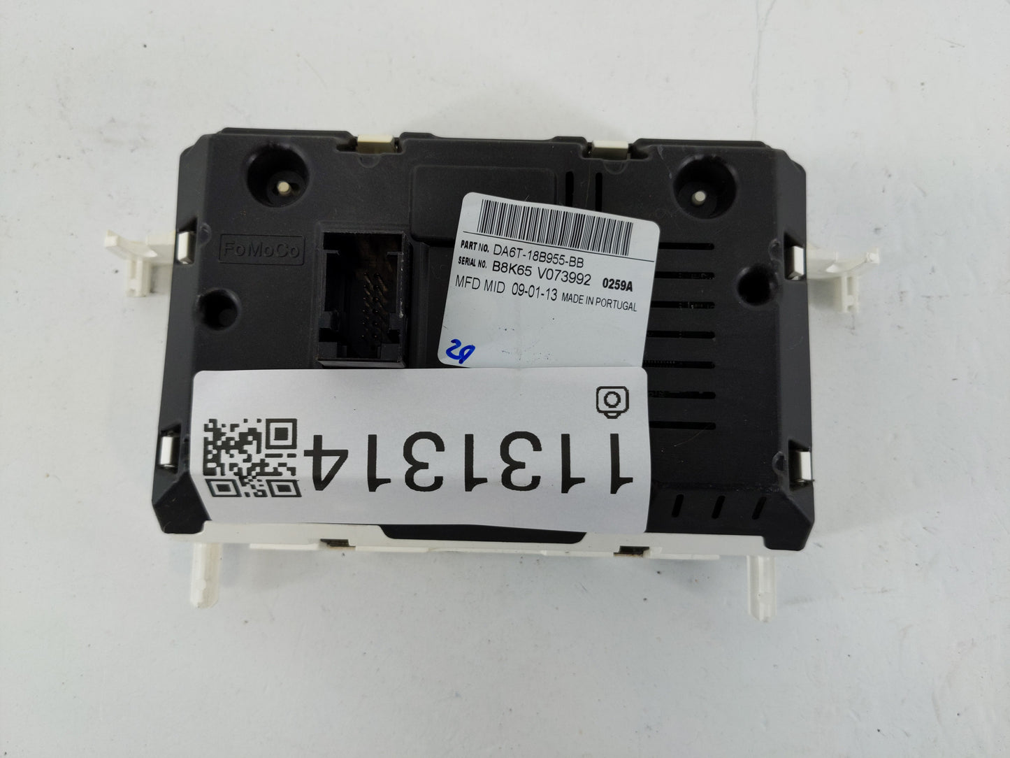 2013 Ford Fiesta Radio AM FM Cd Player Receiver Replacement P/N:DA6T-18B955-BB Fits OEM Used Auto Parts - Oemusedautoparts1.