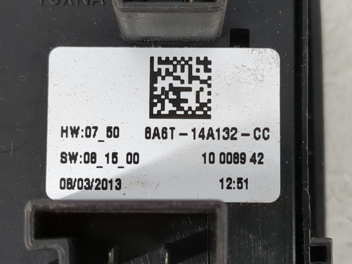 2011-2013 Ford Fiesta Master Power Window Switch Replacement Driver Side Left P/N:BA6T-14A132-CC Fits Fits 2011 2012 2013 OE