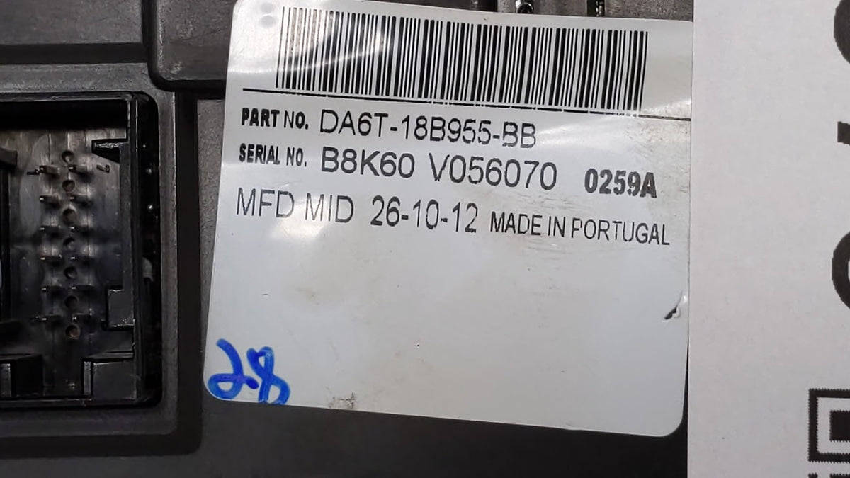 2013 Ford Fiesta Information Radio Display Screen - Oemusedautoparts1.com