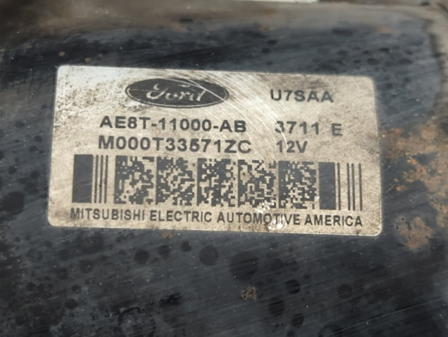 2011-2019 Ford Fiesta Car Starter Motor Solenoid OEM P/N:AE8T-11000-AB Fits Fits 2011 2012 2013 2014 2015 2016 2017 2018 201