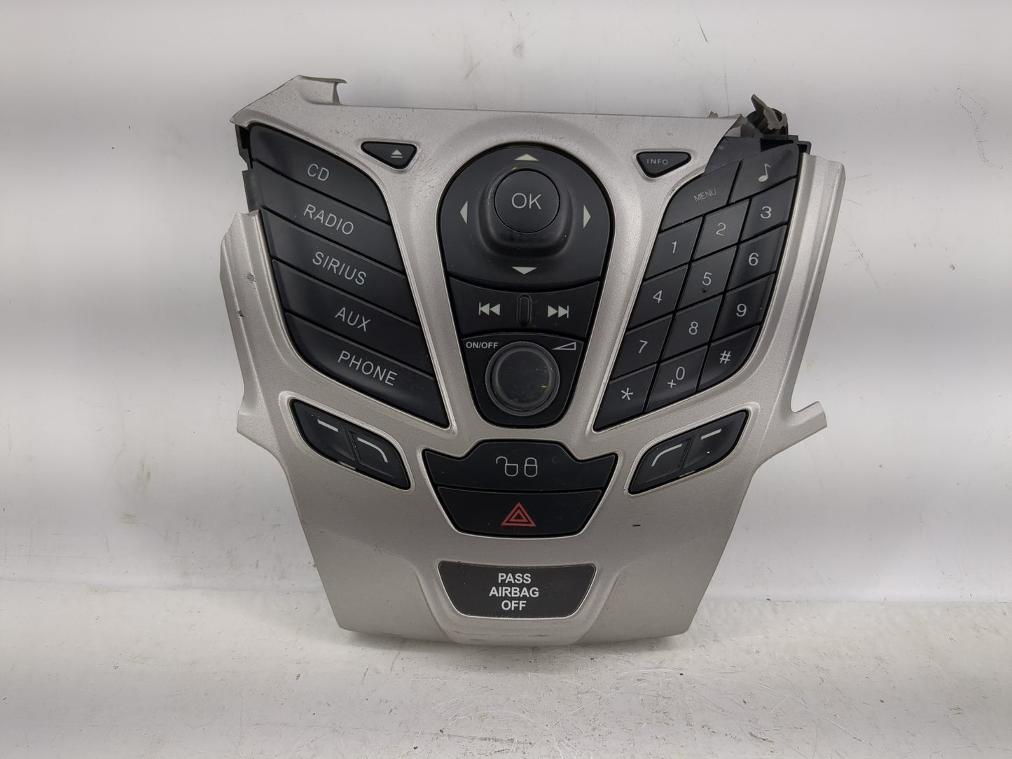 2011-2013 Ford Fiesta Climate Control Module Temperature AC/Heater Replacement P/N:AE8T-19C107-AF Fits Fits 2011 2012 2013 O