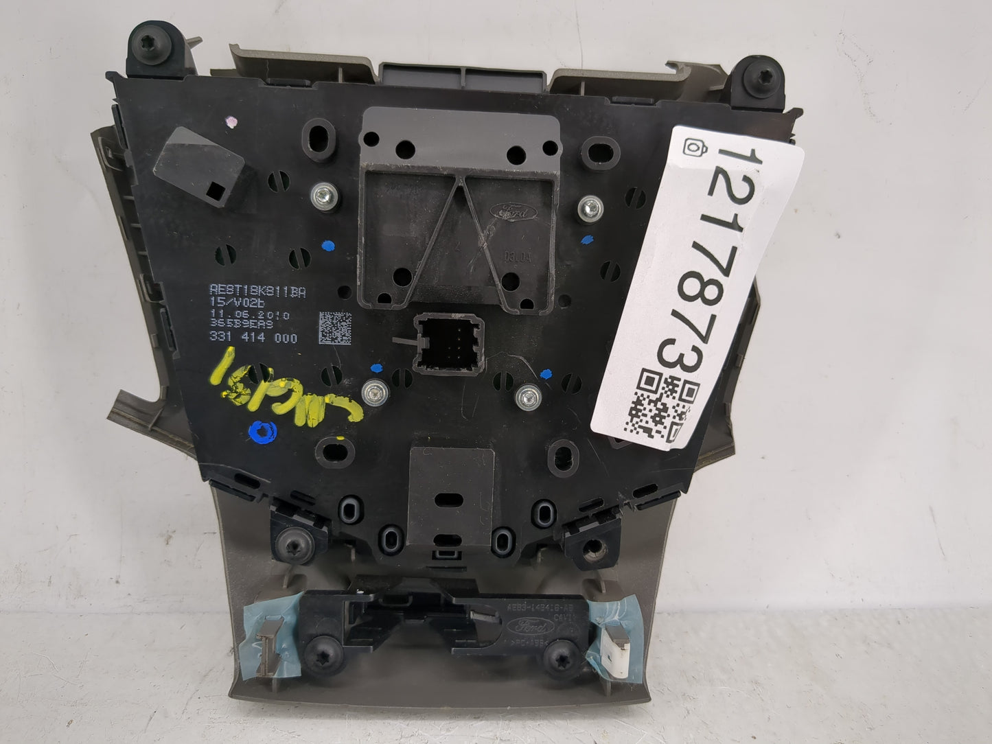 2011-2013 Ford Fiesta Climate Control Module Temperature AC/Heater Replacement P/N:AE8T-19C107-AF Fits Fits 2011 2012 2013 O