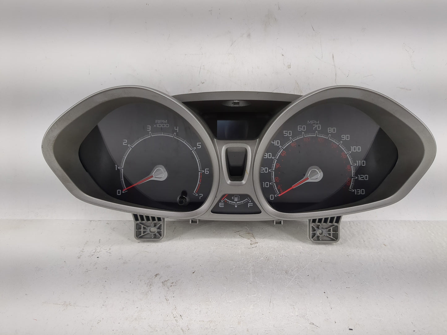 2012-2013 Ford Fiesta Instrument Cluster Speedometer Gauges P/N:DE8T-10849-CB Fits Fits 2012 2013 OEM Used Auto Parts - Oemu