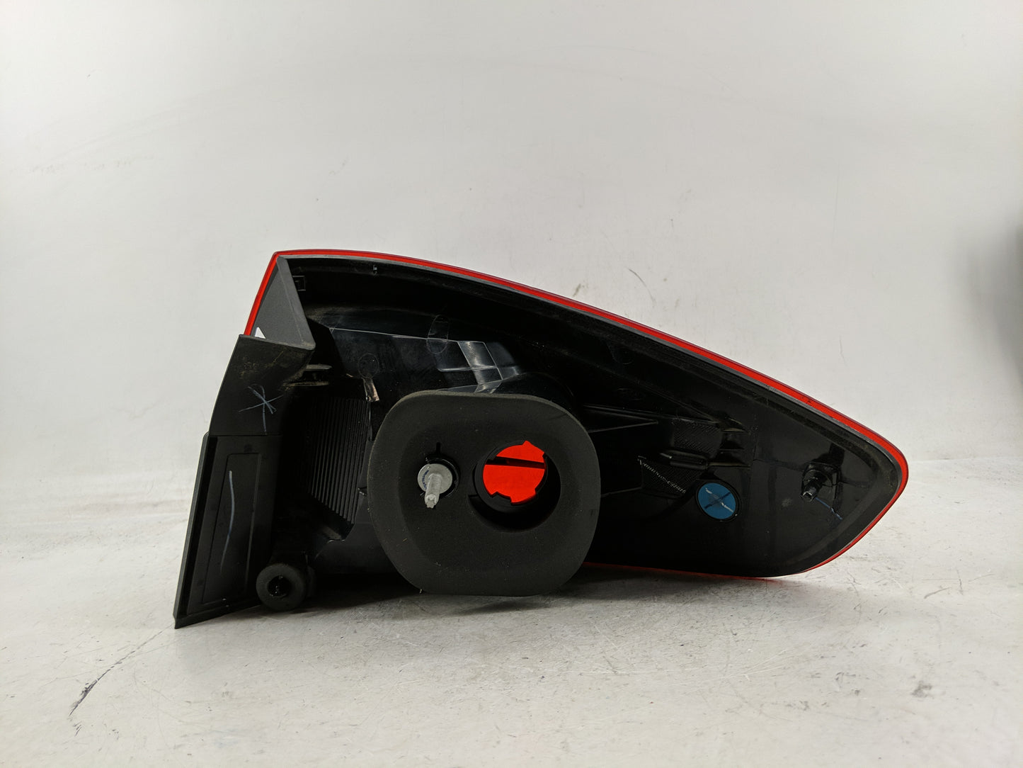 2011-2013 Ford Fiesta Tail Light Assembly Driver Left OEM P/N:AE83-13B505-AC Fits Fits 2011 2012 2013 OEM Used Auto Parts - 