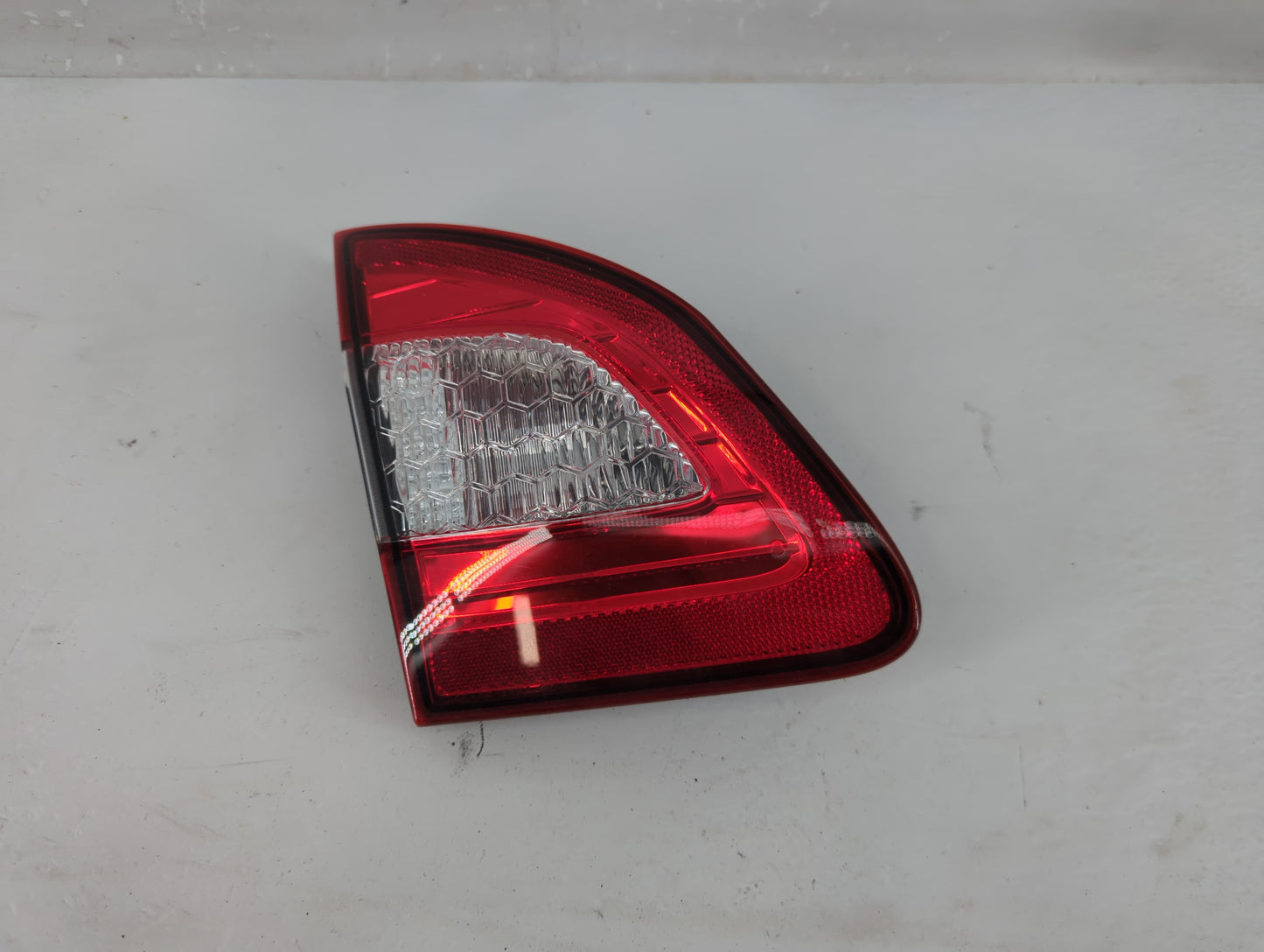 2011-2013 Ford Fiesta Tail Light Assembly Driver Left OEM P/N:AE83-15B503-AC Fits Fits 2011 2012 2013 OEM Used Auto Parts - 