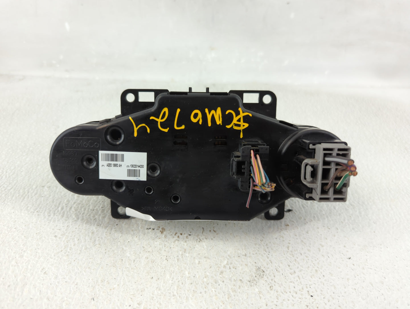 2011-2013 Ford Fiesta Climate Control Module Temperature AC/Heater Replacement P/N:AE83 19980 AH Fits Fits 2011 2012 2013 OE