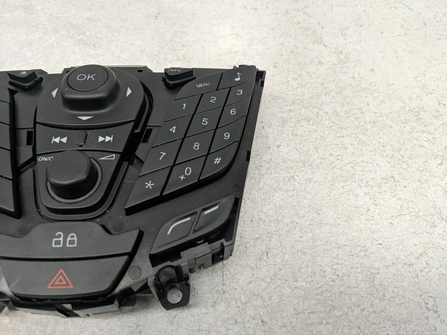 2013 Ford Fiesta Radio AM FM Cd Player Receiver Replacement P/N:AE8T18K811BB Fits OEM Used Auto Parts - Oemusedautoparts1.co