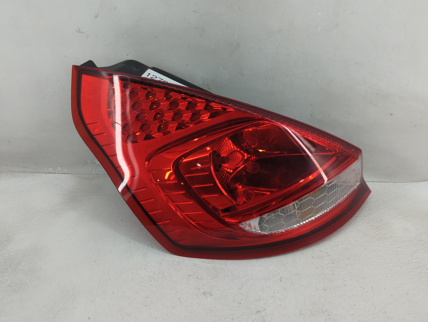 2011-2013 Ford Fiesta Tail Light Assembly Driver Left OEM P/N:AE83-13B505-BG Fits Fits 2011 2012 2013 OEM Used Auto Parts - 
