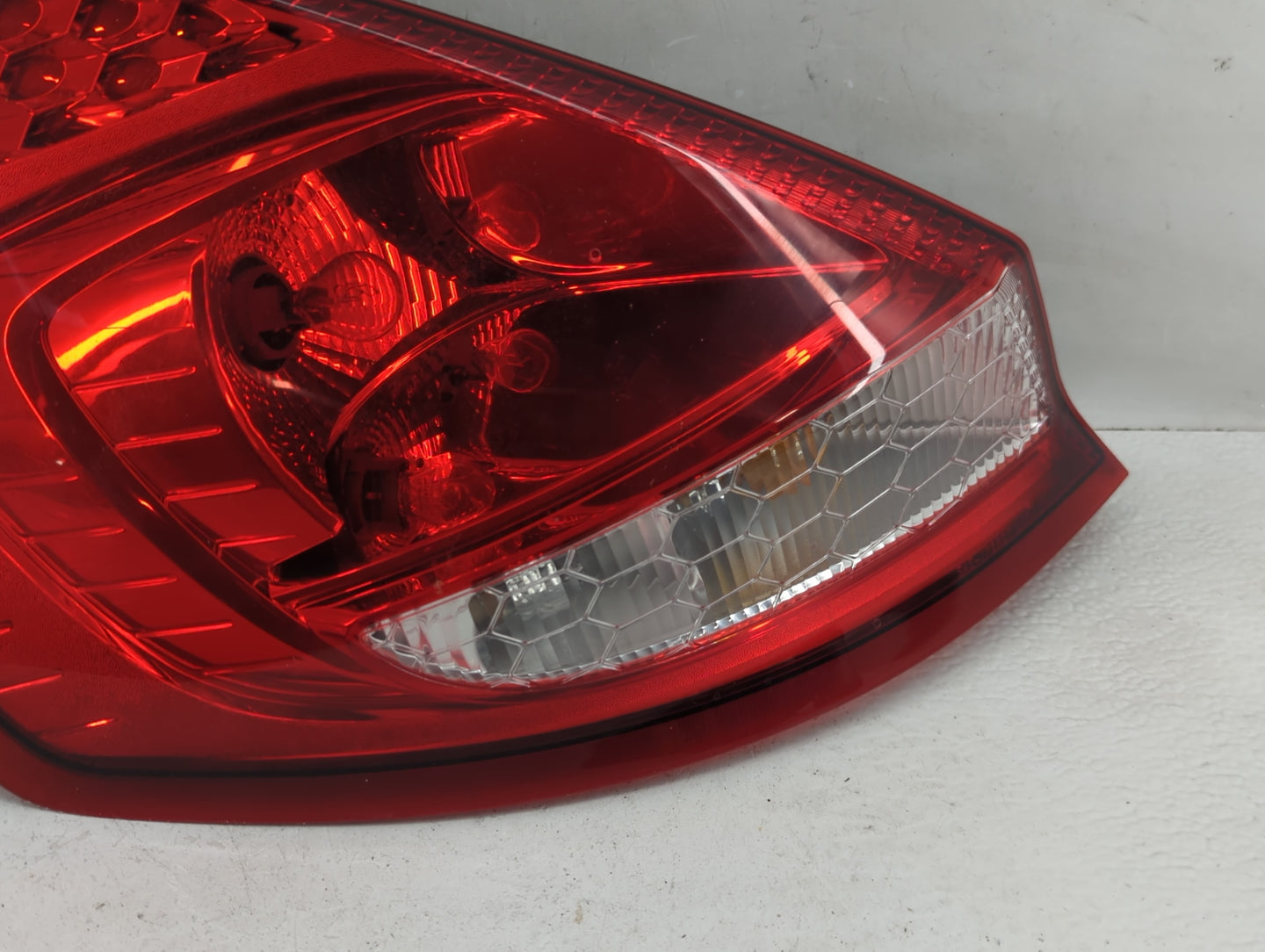 2011-2013 Ford Fiesta Tail Light Assembly Driver Left OEM P/N:AE83-13B505-BG Fits Fits 2011 2012 2013 OEM Used Auto Parts - 