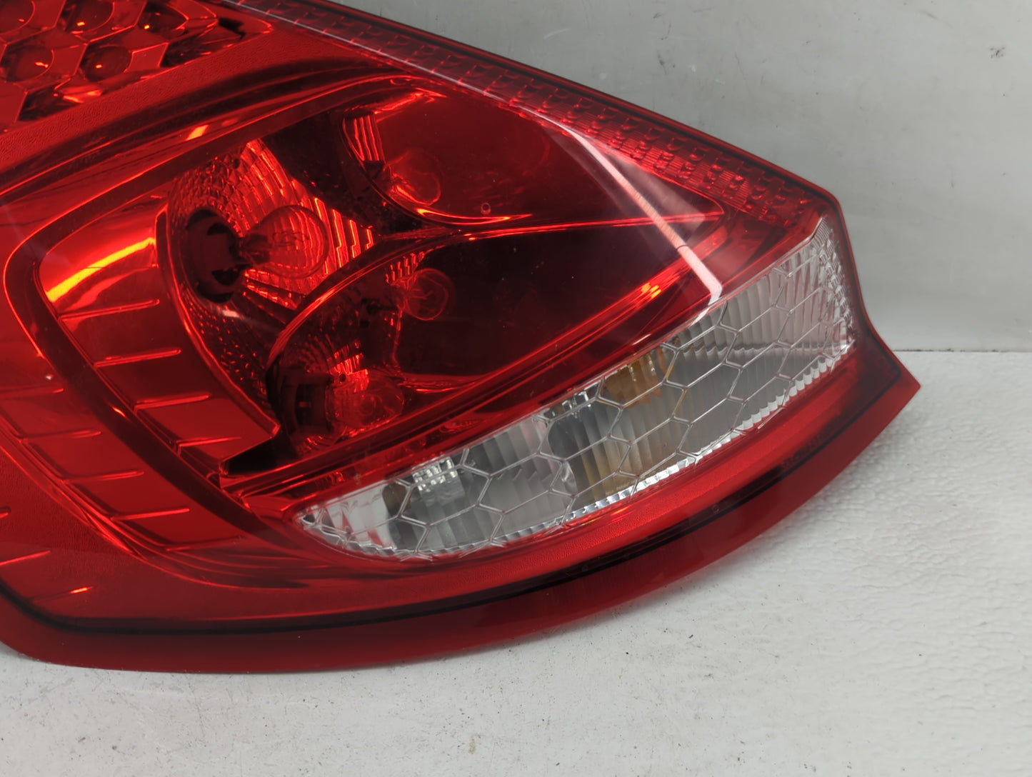 2011-2013 Ford Fiesta Tail Light Assembly Driver Left OEM P/N:AE83-13B505-BG Fits Fits 2011 2012 2013 OEM Used Auto Parts - 