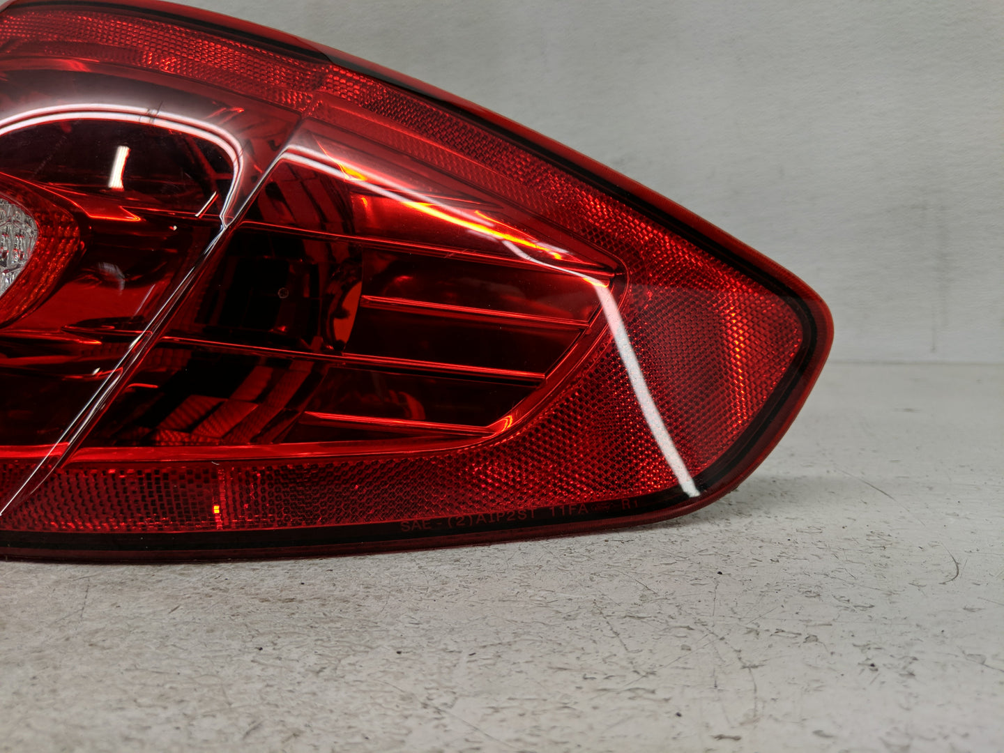 2011-2013 Ford Fiesta Tail Light Assembly Passenger Right OEM P/N:AE83-13B504-AC Fits Fits 2011 2012 2013 OEM Used Auto Part