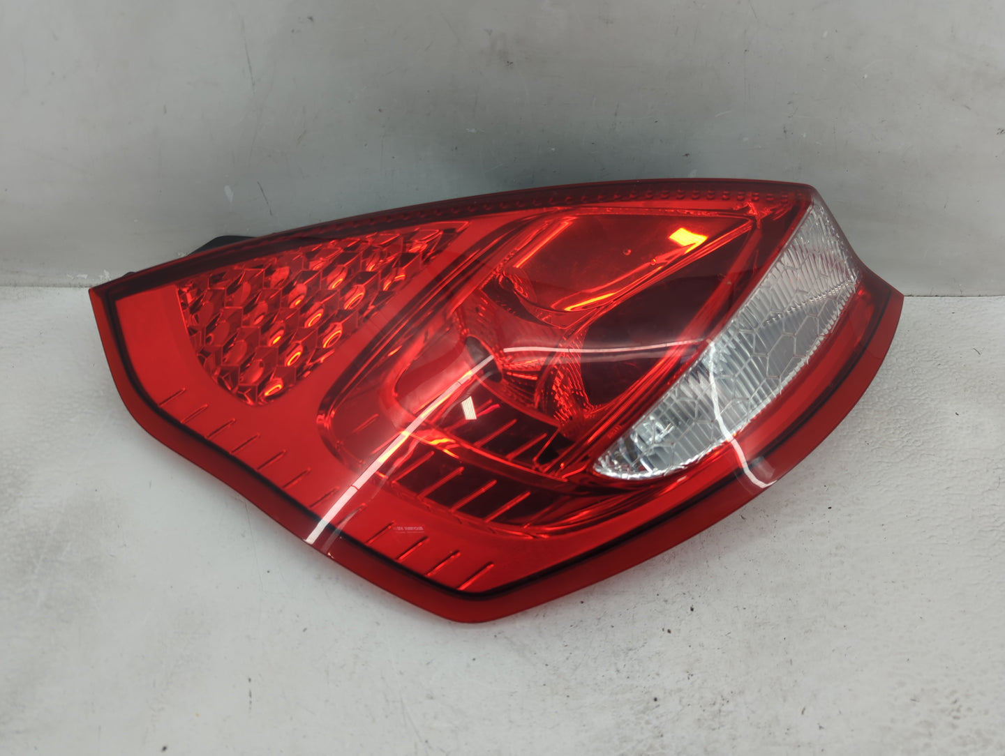 2011-2013 Ford Fiesta Tail Light Assembly Driver Left OEM P/N:AE83-13B505-BG Fits Fits 2011 2012 2013 OEM Used Auto Parts - 