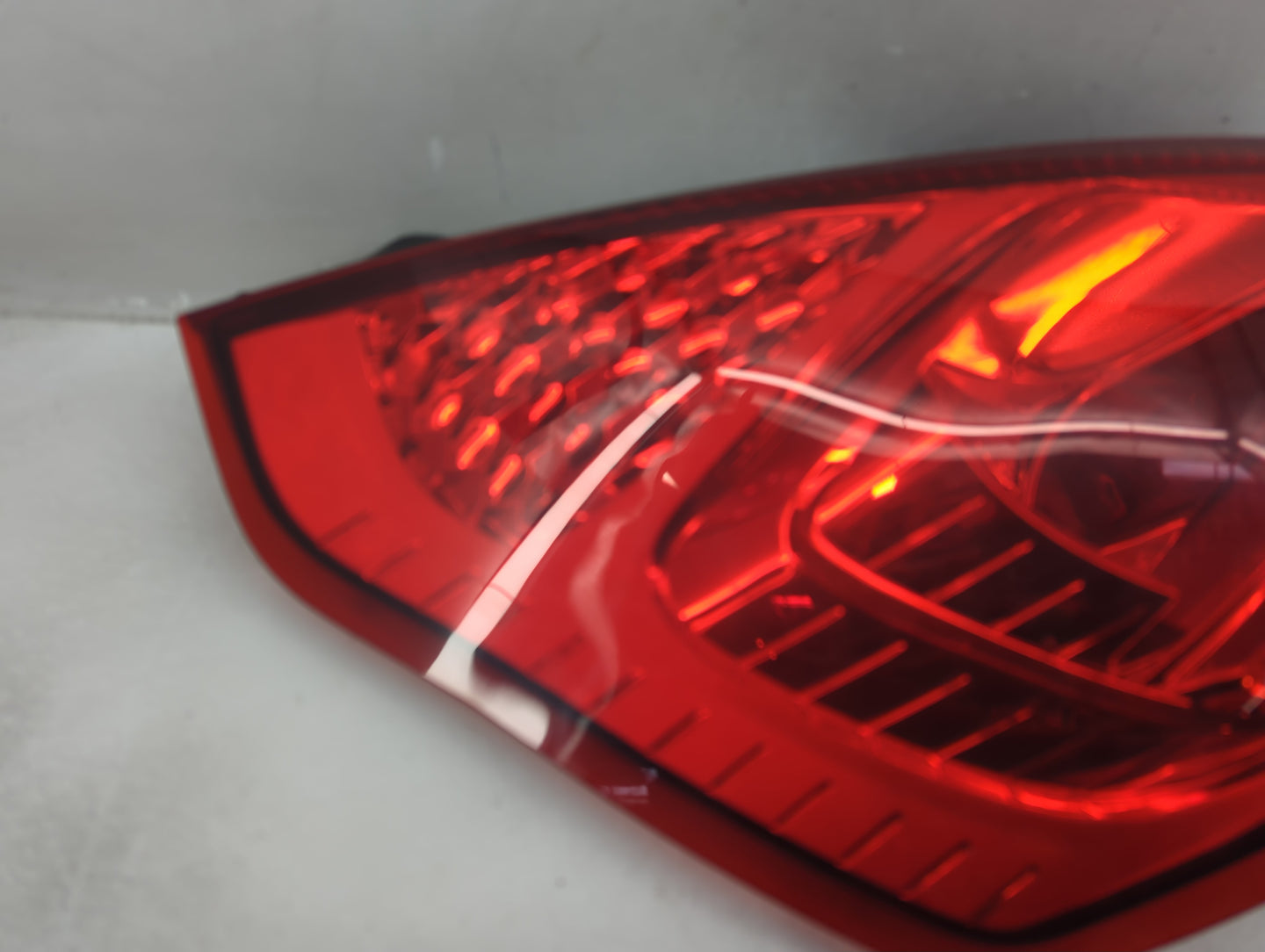 2011-2013 Ford Fiesta Tail Light Assembly Driver Left OEM P/N:AE83-13B505-BG Fits Fits 2011 2012 2013 OEM Used Auto Parts - 