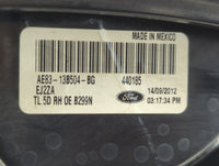 2011-2013 Ford Fiesta Tail Light Assembly Passenger Right OEM P/N:AE83-13B504-BG Fits Fits 2011 2012 2013 OEM Used Auto Part