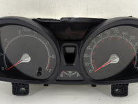 2013 Ford Fiesta Instrument Cluster Speedometer Gauges P/N:DE8T-10849-AB Fits OEM Used Auto Parts - Oemusedautoparts1.com