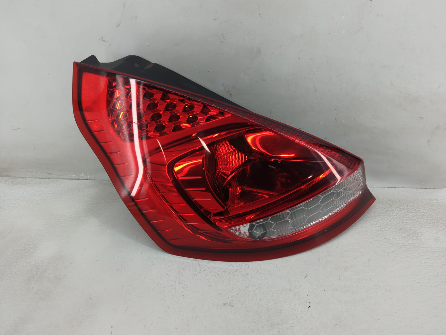2011-2013 Ford Fiesta Tail Light Assembly Driver Left OEM P/N:AE83-13B505-BG Fits Fits 2011 2012 2013 OEM Used Auto Parts - 