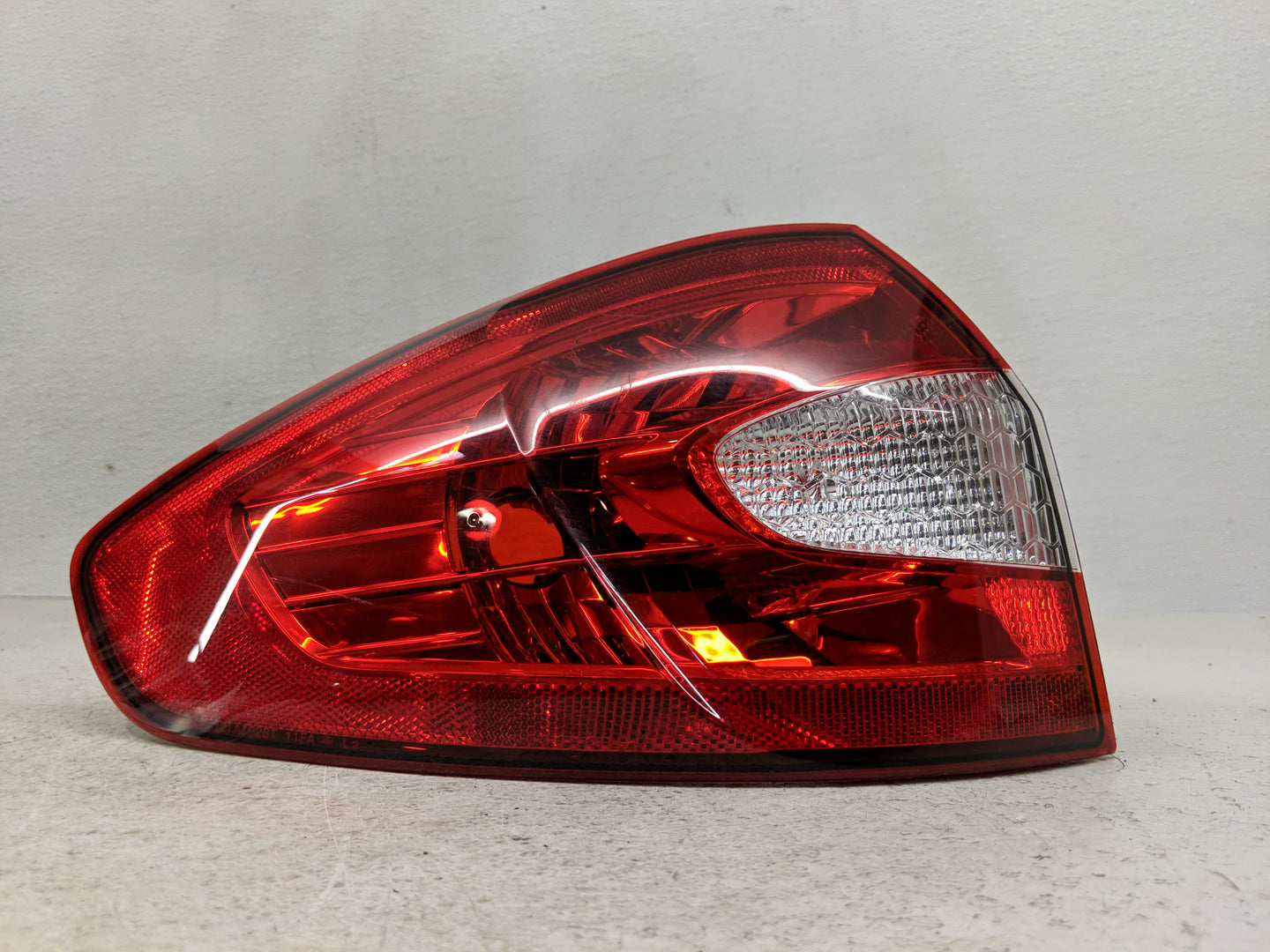 2011-2013 Ford Fiesta Tail Light Assembly Driver Left OEM P/N:AE83-13B505-AC Fits Fits 2011 2012 2013 OEM Used Auto Parts - 