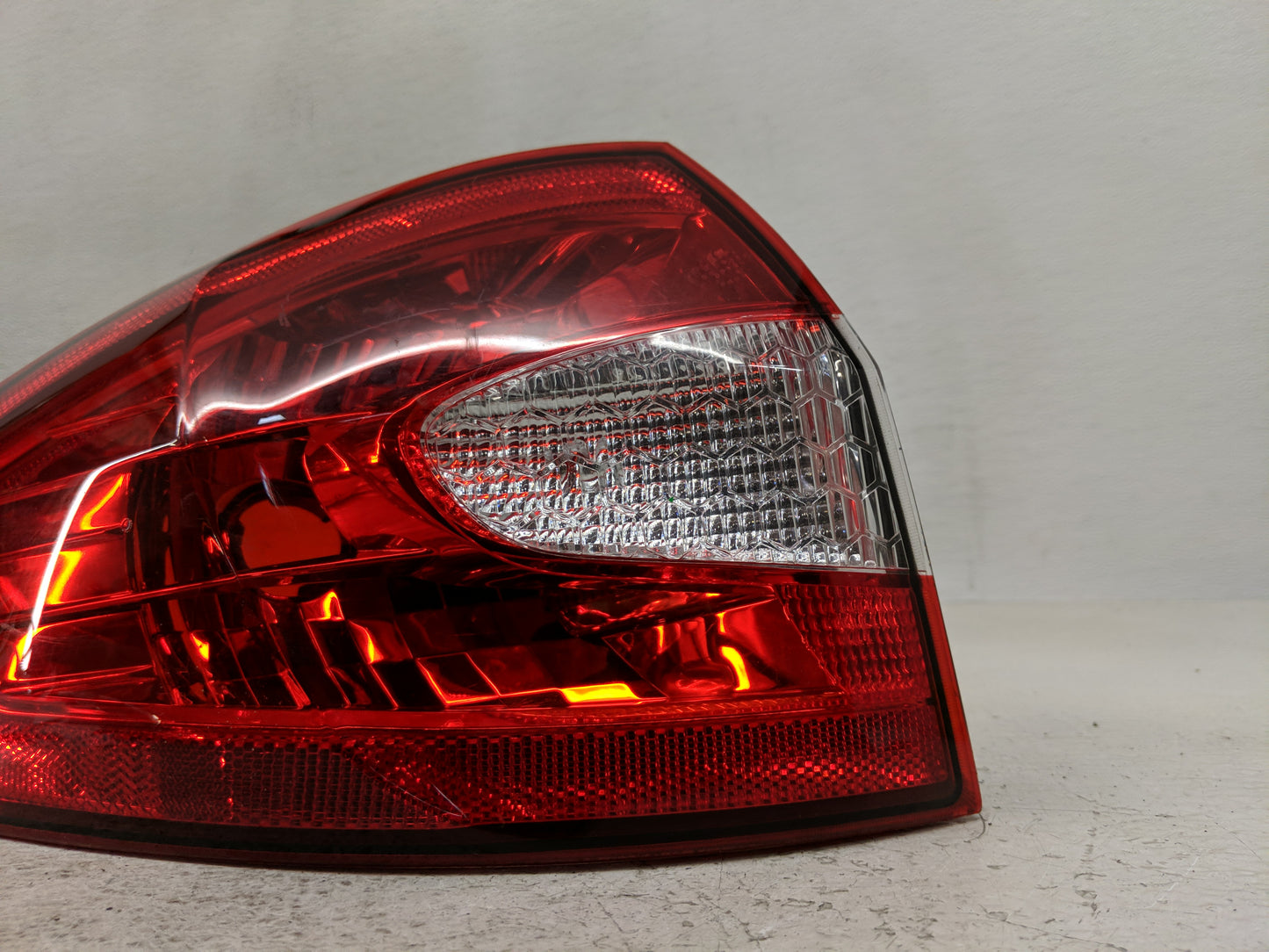 2011-2013 Ford Fiesta Tail Light Assembly Driver Left OEM P/N:AE83-13B505-AC Fits Fits 2011 2012 2013 OEM Used Auto Parts - 