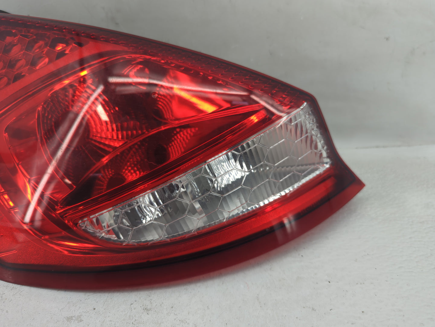 2011-2013 Ford Fiesta Tail Light Assembly Driver Left OEM P/N:AE83-13B505-BG Fits Fits 2011 2012 2013 OEM Used Auto Parts - 