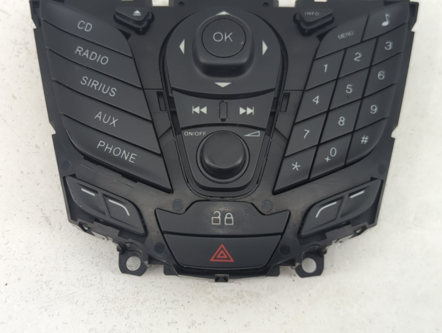 2013-2013 Ford Fiesta Radio Control Panel - Oemusedautoparts1.com