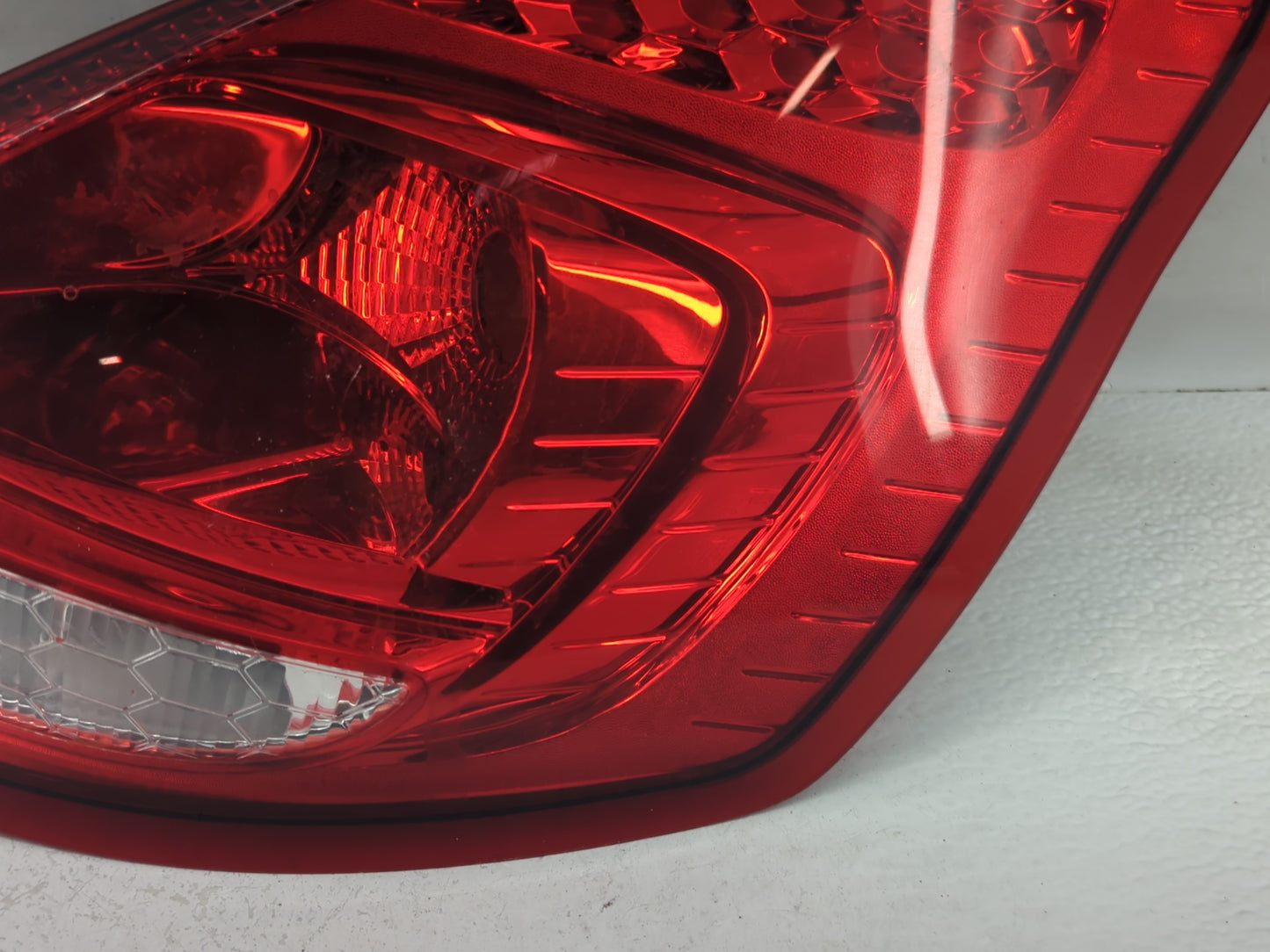 2011-2013 Ford Fiesta Tail Light Assembly Passenger Right OEM P/N:AE83-13B504-BG Fits Fits 2011 2012 2013 OEM Used Auto Part